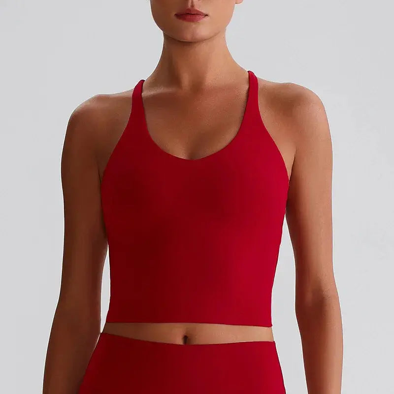 Haut yoga femme dos ouvert Zen Addict
