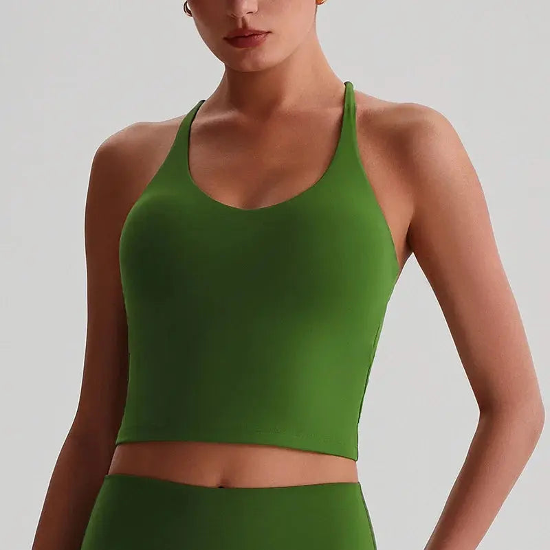 Haut yoga femme dos ouvert Zen Addict