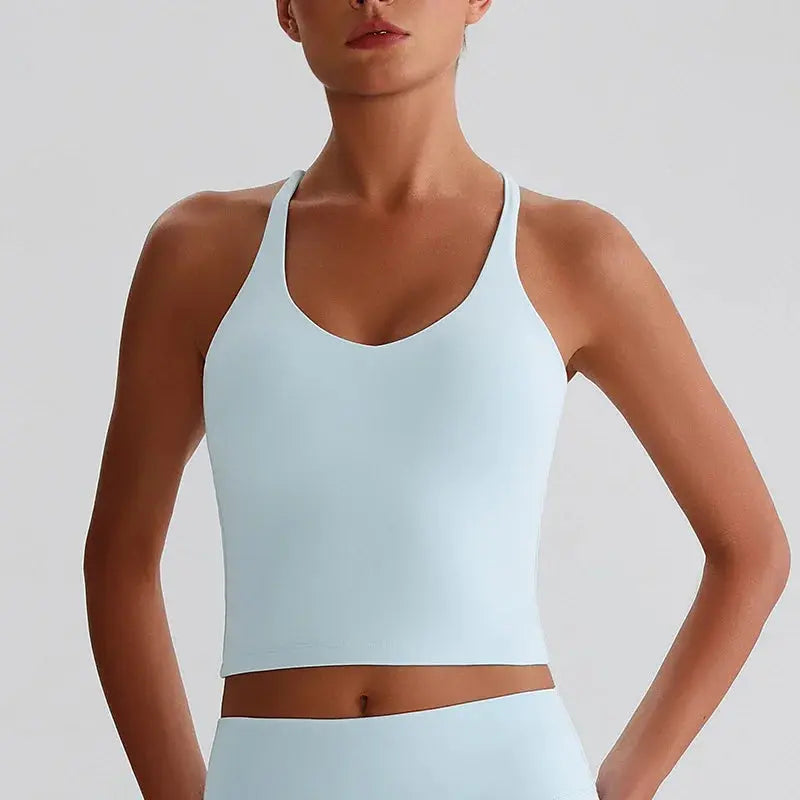 Haut yoga femme dos ouvert Zen Addict