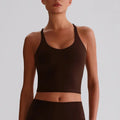 Haut yoga femme dos ouvert Zen Addict