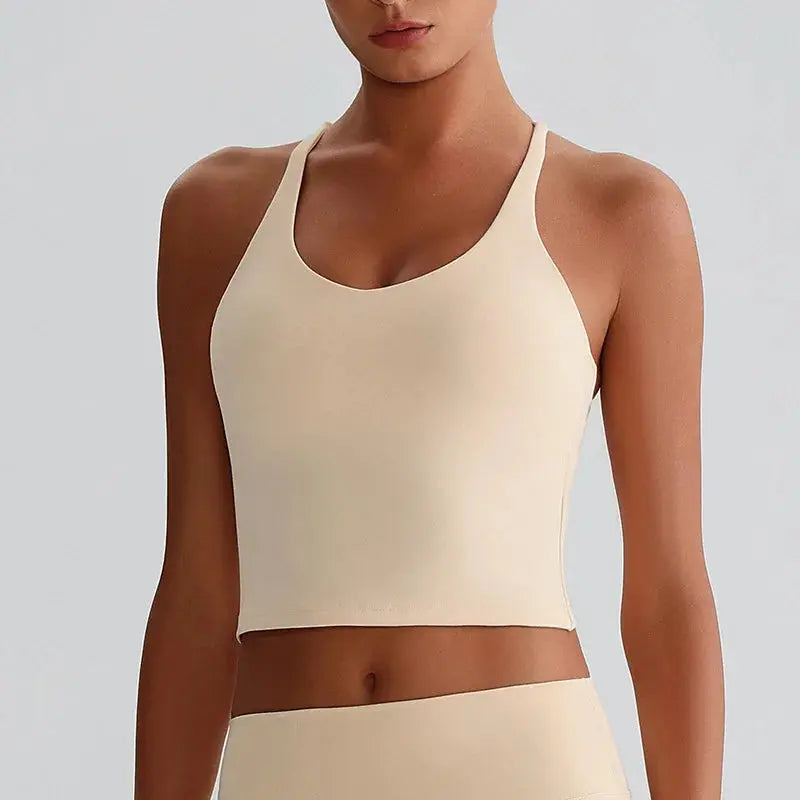 Haut yoga femme dos ouvert Zen Addict