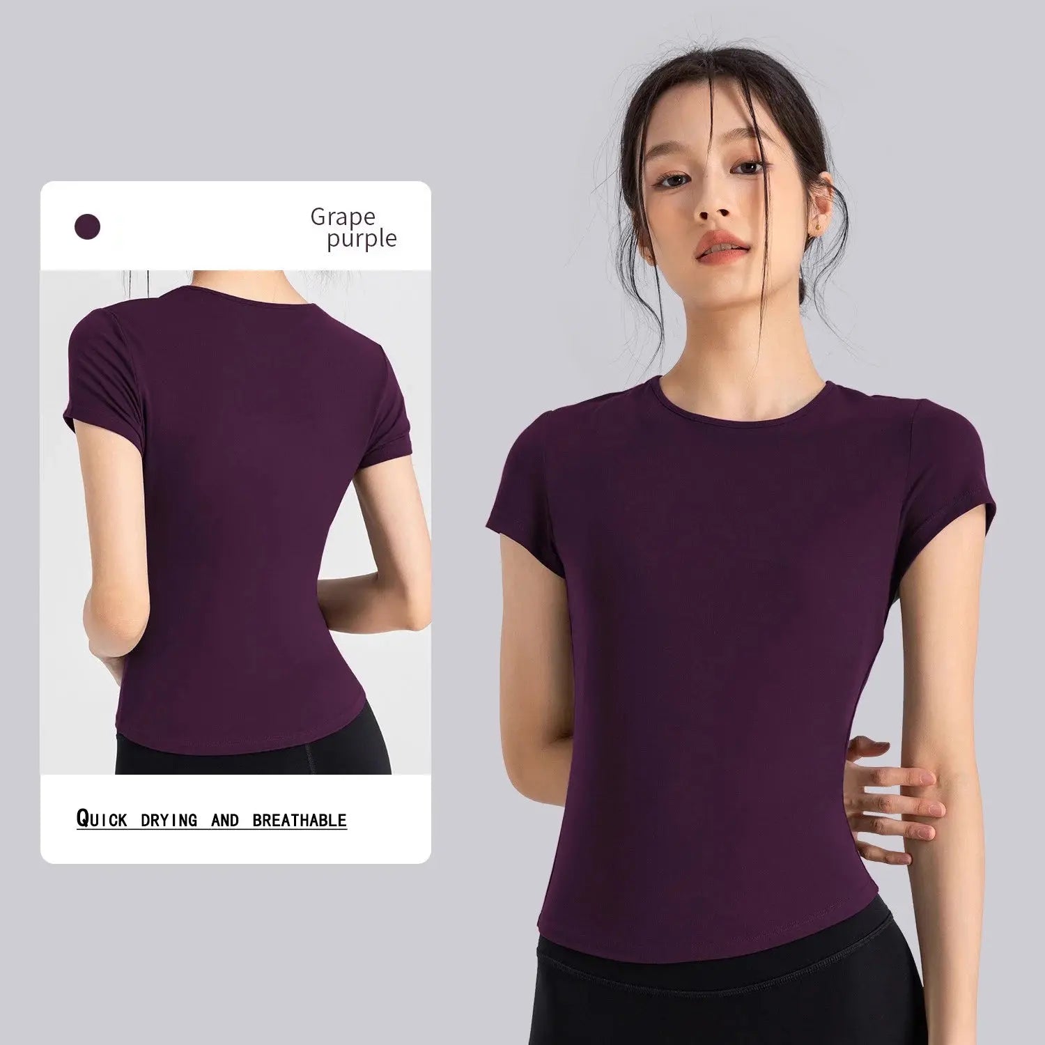 T-shirt yoga femme Zen Addict